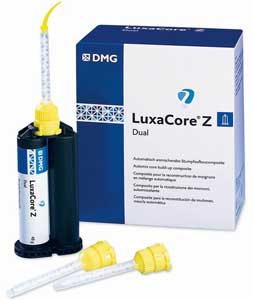 DMG America LuxaCore Z-Dual Automix Core Build-Up Material DMG America LuxaCore Z-Dual Automix Core Build-Up Material